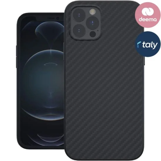 Evutec iPhone 12 / iPhone 12 Pro AER Case with AFIX+ Mount - Karbon